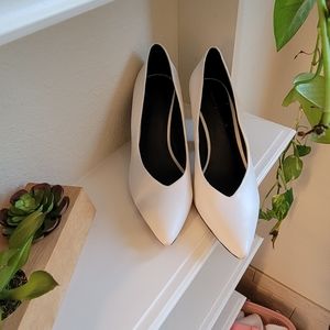 Rebecca Minkoff White Heels